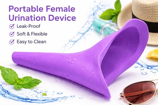 Stand And Pee Reusable Portable Urinal Funnel For Women