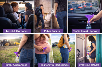 Stand And Pee Reusable Portable Urinal Funnel For Women