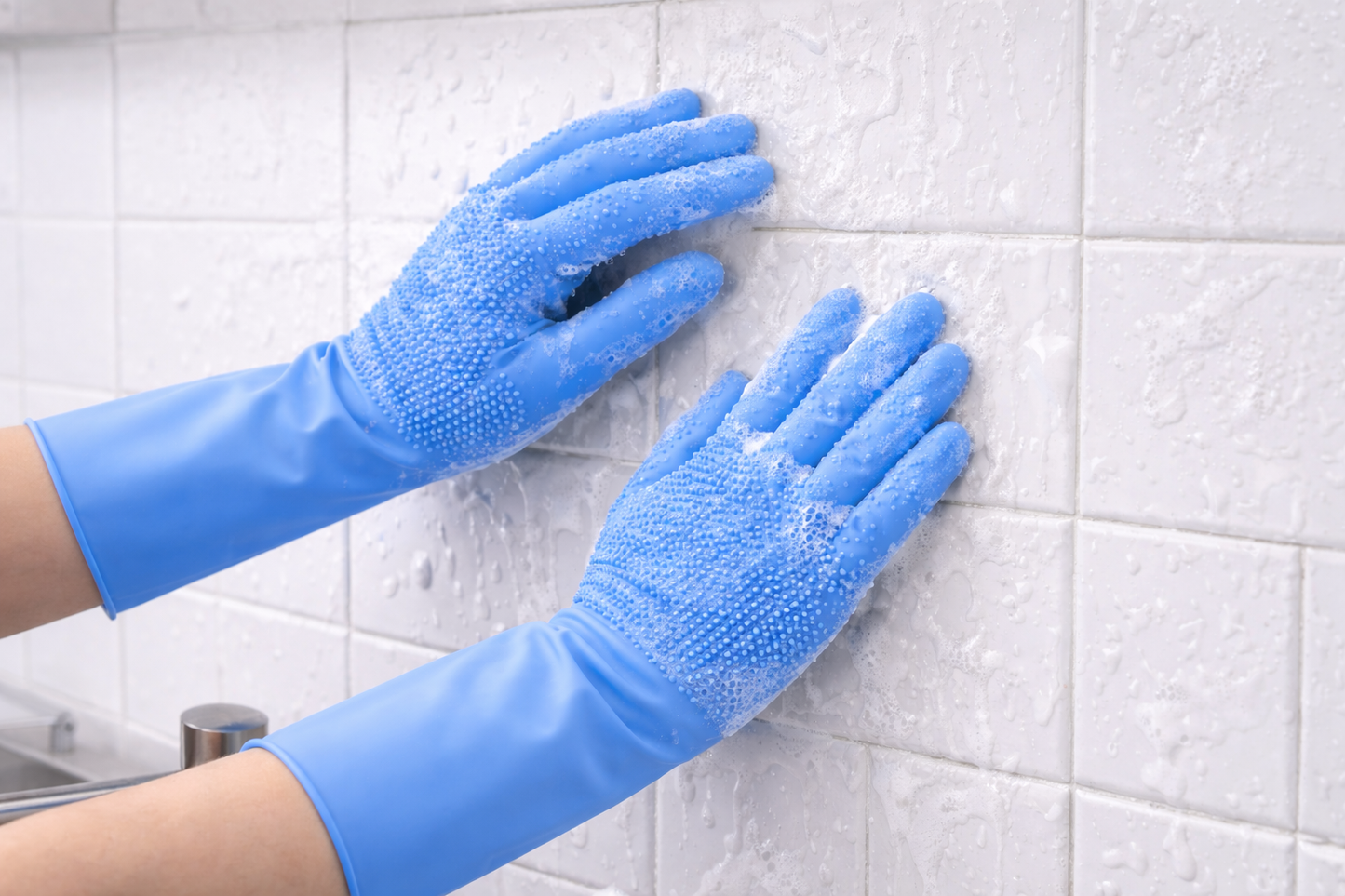 Reusable Silicone Cleaning Gloves – Multi-Purposes