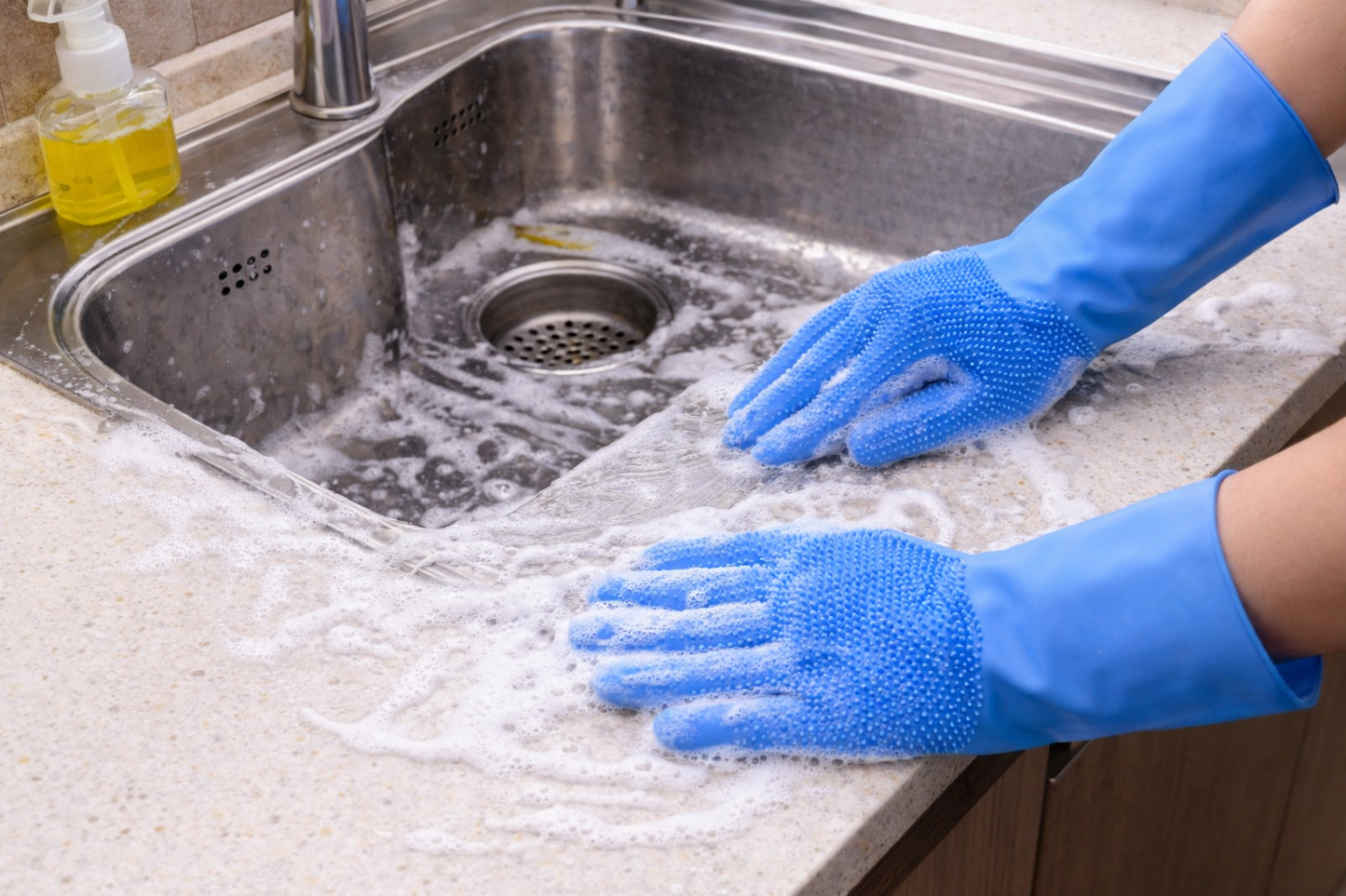 Reusable Silicone Cleaning Gloves – Multi-Purposes