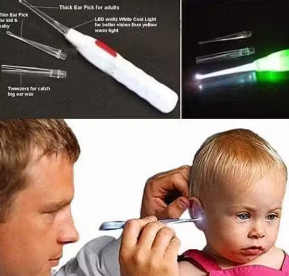 10 in 1 LED Flashlight Ear Wax Removal Kit