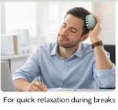 Silicone Head Massager – Unisex Head Massage Tool for Home or Office Use